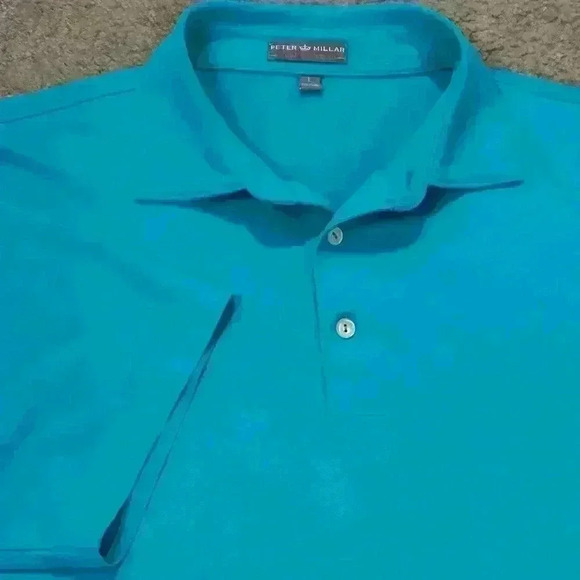 Peter Millar Summer Comfort Men’s Large Performance Polo - Picture 7 of 7
